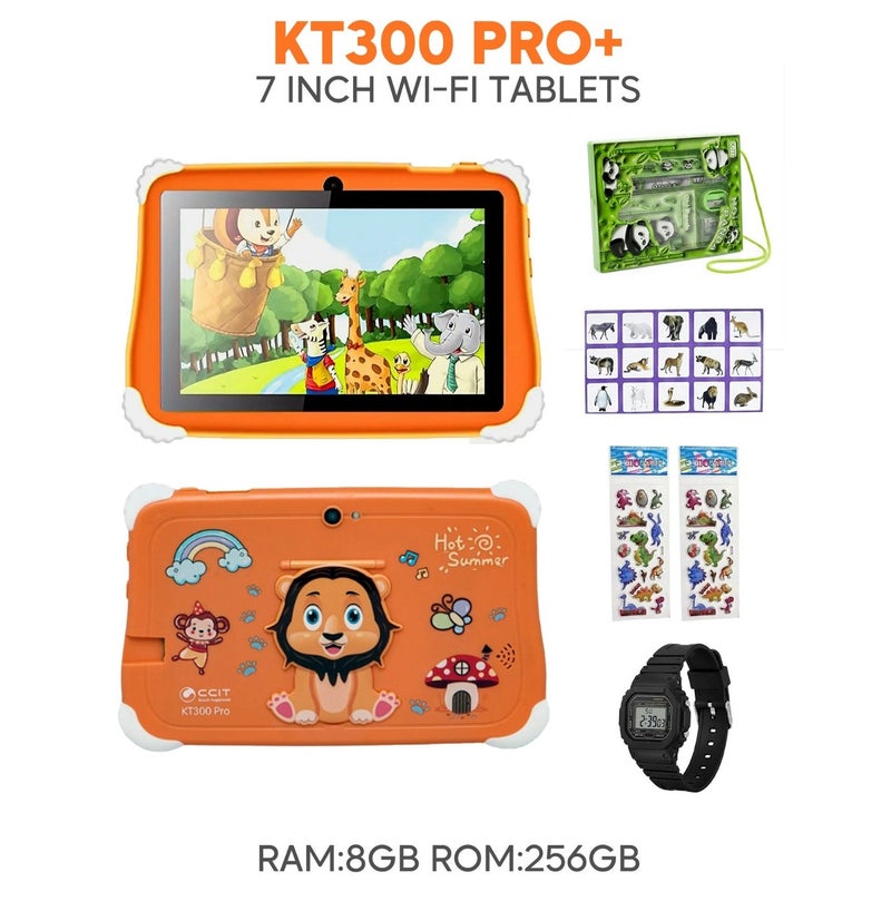 تابلت أطفال CCIT KT300 Pro+ – شاشة 7 إنش – رام 8 جيجا – ذاكرة 256 جيجا